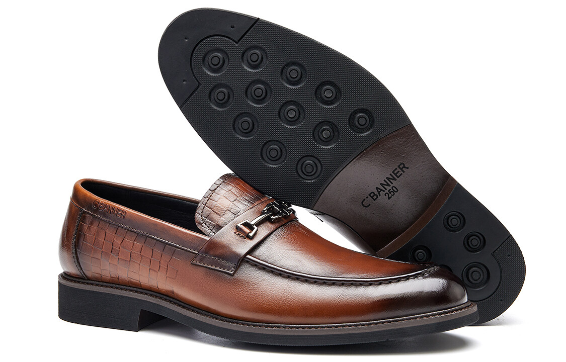 Мужские туфли CВ°BANNER Men's Casual Shoes Men Low-Top Brown — фото 3