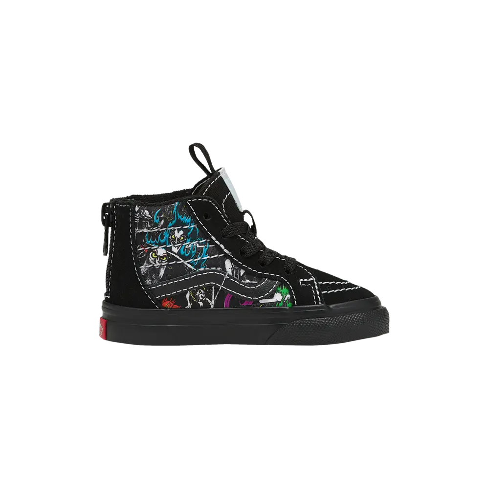 

Ботинки Disney x Sk8-Hi Zip Toddler Vans, мультиколор