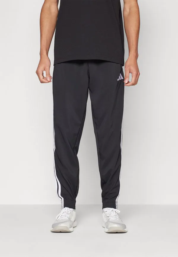 Основные спортивные штаны с тремя полосками Adidas Sportswear, Black/White