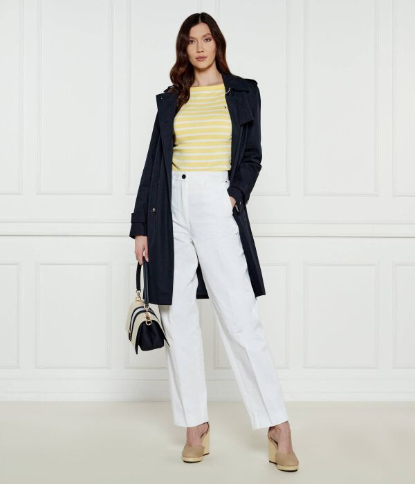 Брюки чинос бочка Relaxed fit Tommy Hilfiger, белый — фото 2