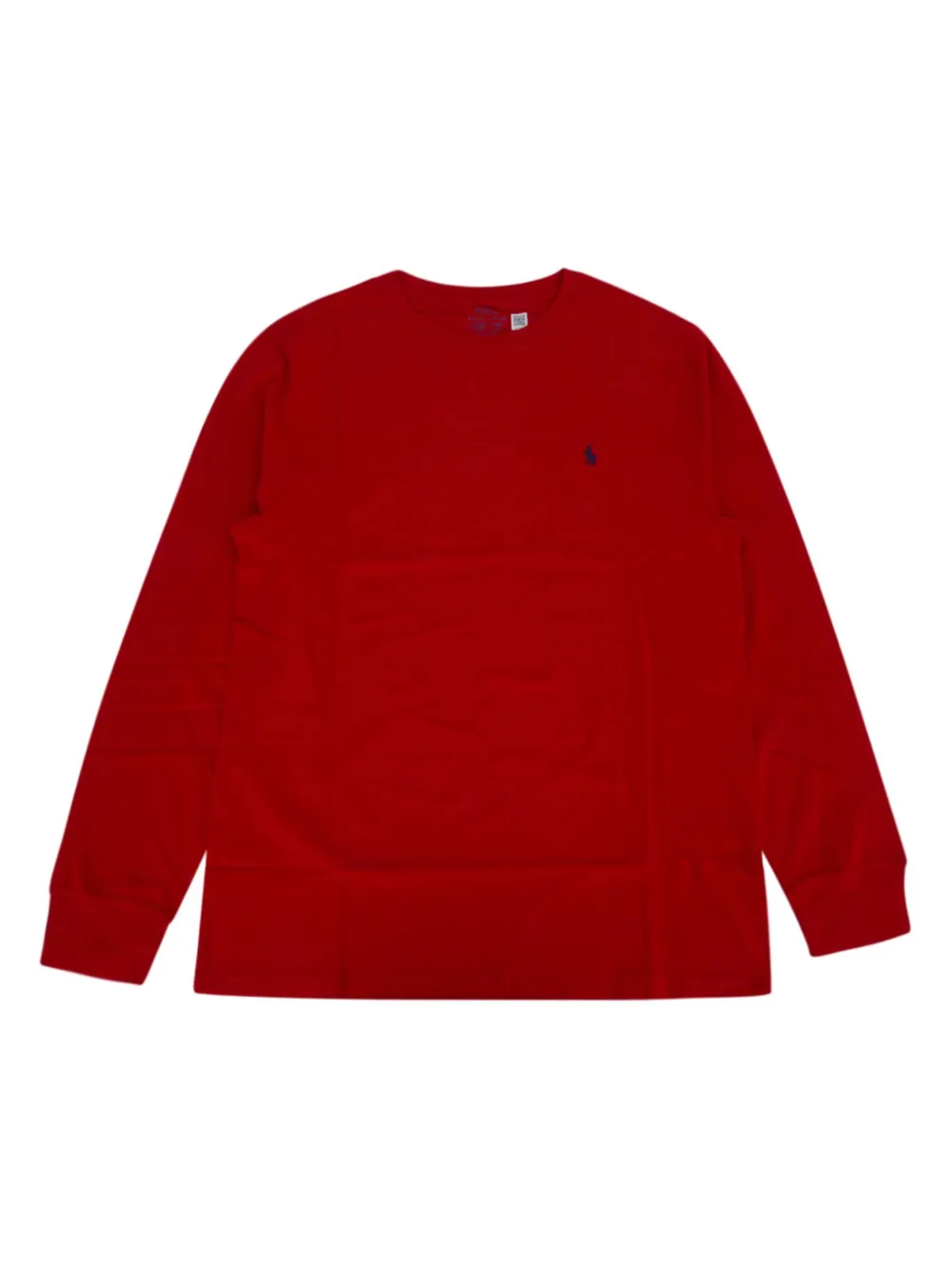 

Футболка с вышитым логотипом POLO RALPH LAUREN KIDS, красный