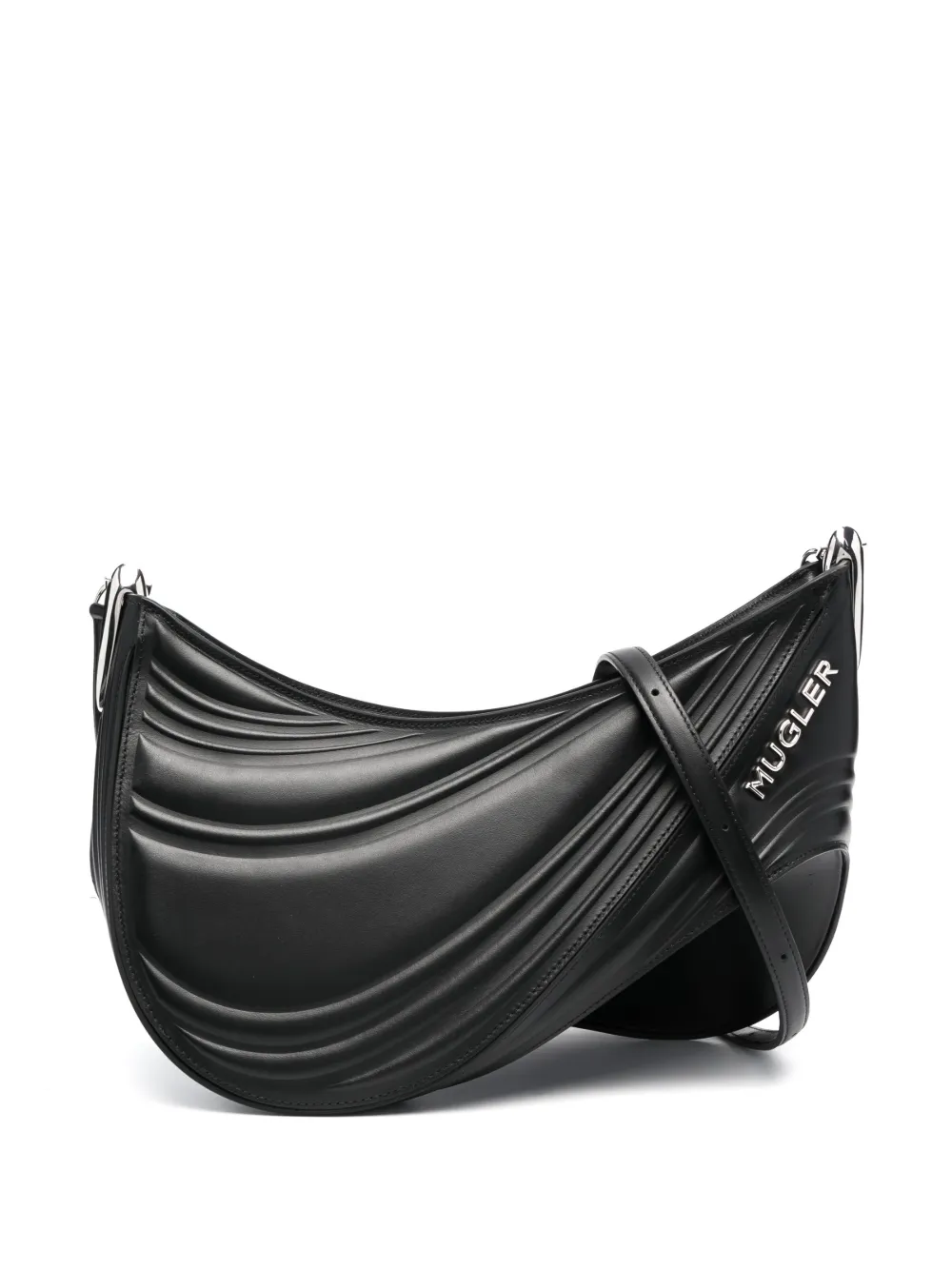 

Сумка на плечо Spiral Curve 01 Mugler, черный