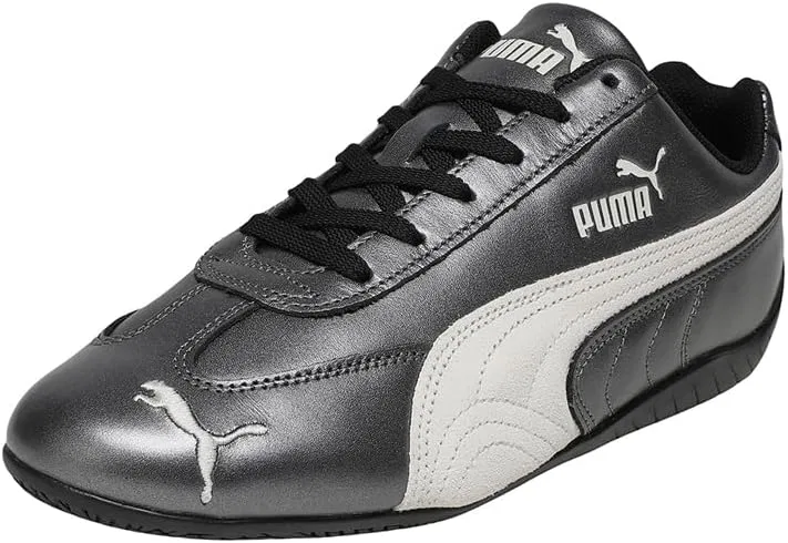 Кроссовки Puma Speedcat унисекс для взрослых, металлические, Black, Warm White