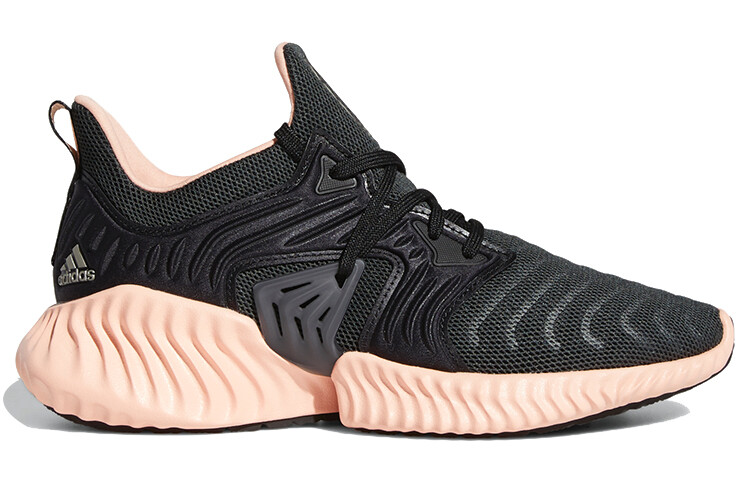 

Кроссовки Alphabounce Instinct женские с низким верхом, черные/пудровые Adidas