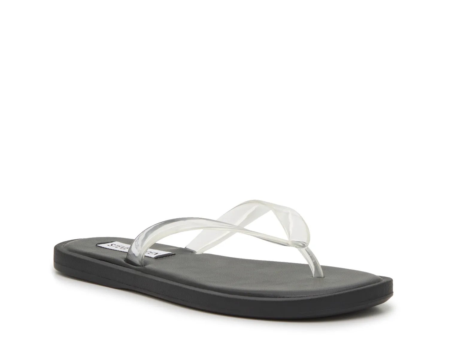 Сандалии Steve Madden Frankey Flip Flop, прозрачный