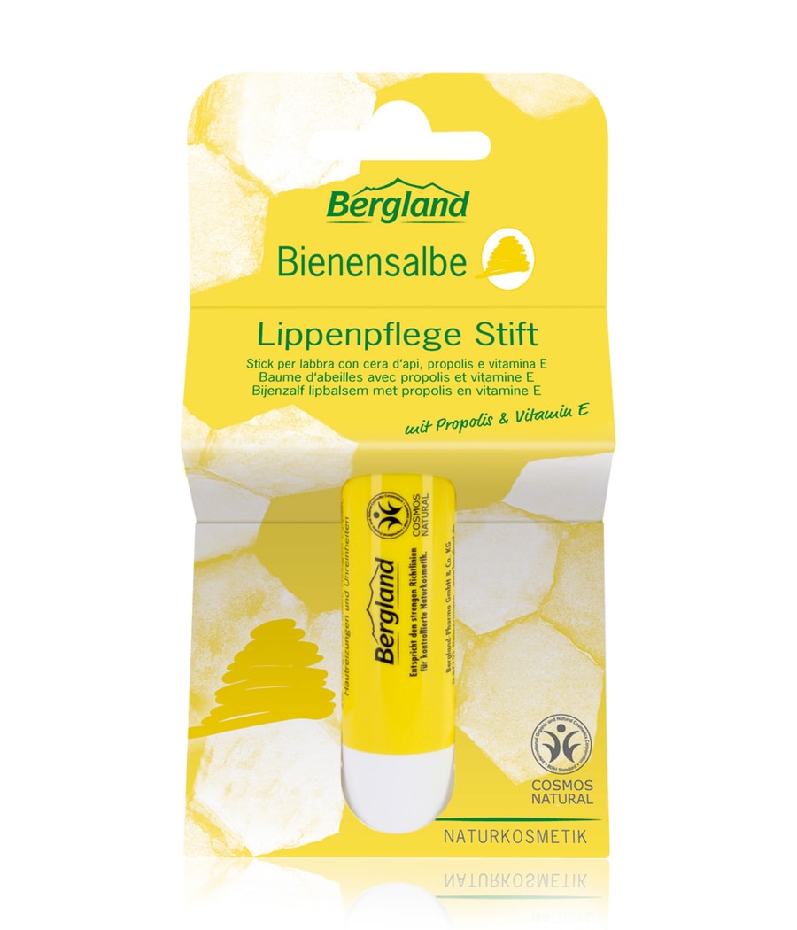 

Бальзам для губ Bergland Bienensalbe Stift, Transparent, 4.8g