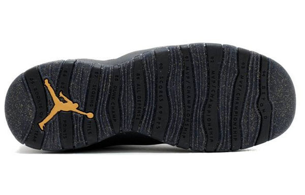 Кроссовки 10 ретро Air Jordan, черный — фото 4