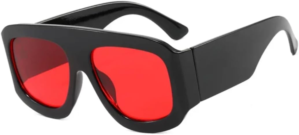 

Модные солнцезащитные очки с градиентным переходом, женские, роскошные, в стиле ретро, ​​с защитой от УФ-излучения UV400, мужские солнцезащитные очки для активного отдыха SZVVBKK, Black Red