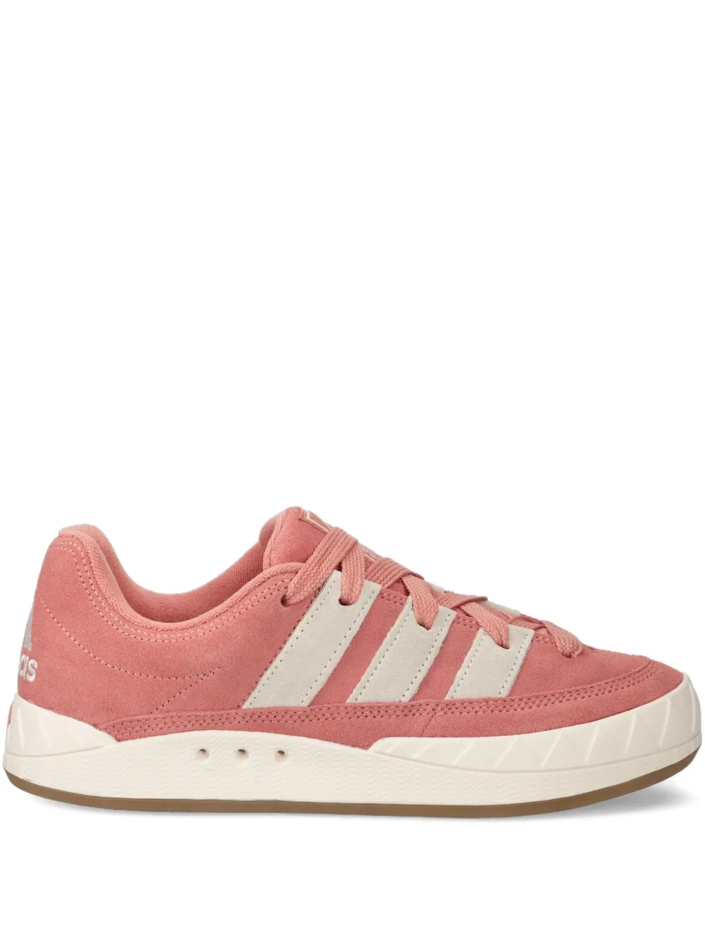 

Замшевые кроссовки Adimatic с тремя полосками adidas, розовый