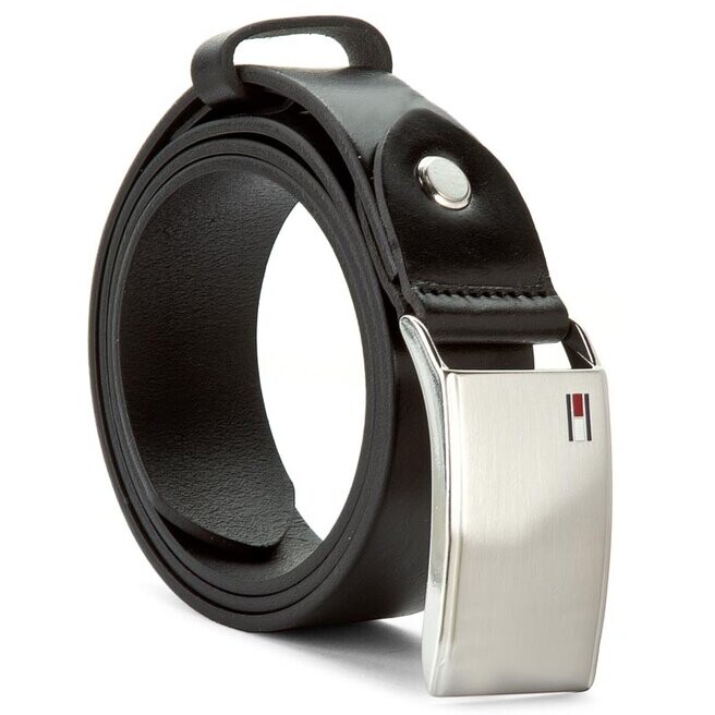 

Ремень Tommy Hilfiger ThPlaque Belt, черный