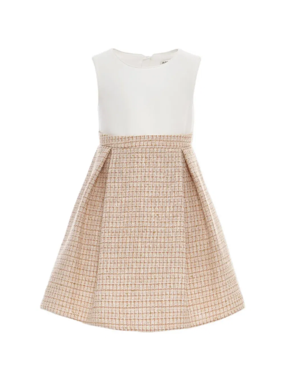 Комплект из пиджака и юбки из букле Dress & Fleur, нейтральный — фото 3
