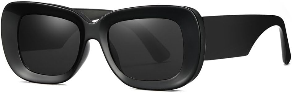 

Винтажные квадратные солнцезащитные очки Jelly Color 2027 года для женщин и мужчин, градиентные очки с защитой от УФ-излучения UV400, модные солнцезащитные очки MTZJH, Black