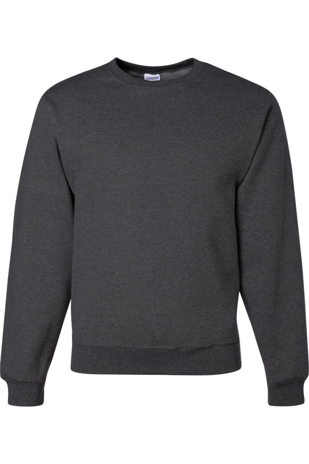 

Толстовка с круглым вырезом JERZEES NuBlend, цвет black heather