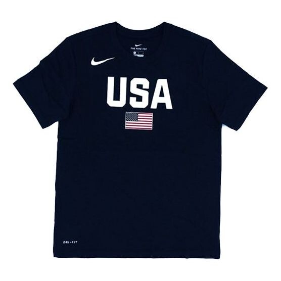 

Футболка world cup dream team быстросохнущие с коротким рукавом Nike, синий