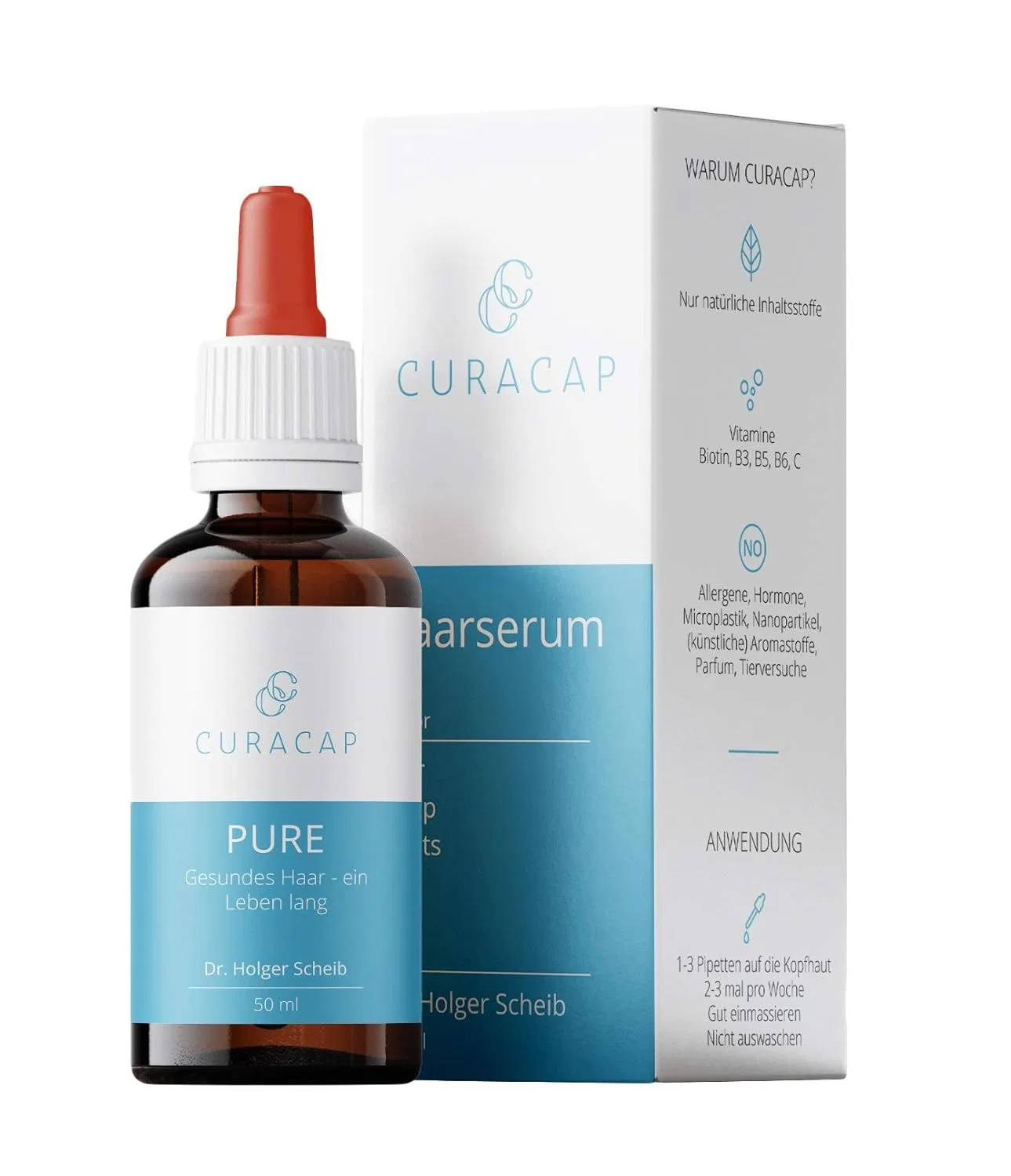 Сыворотка для волос Pure Hair Serum для женщин Curacap