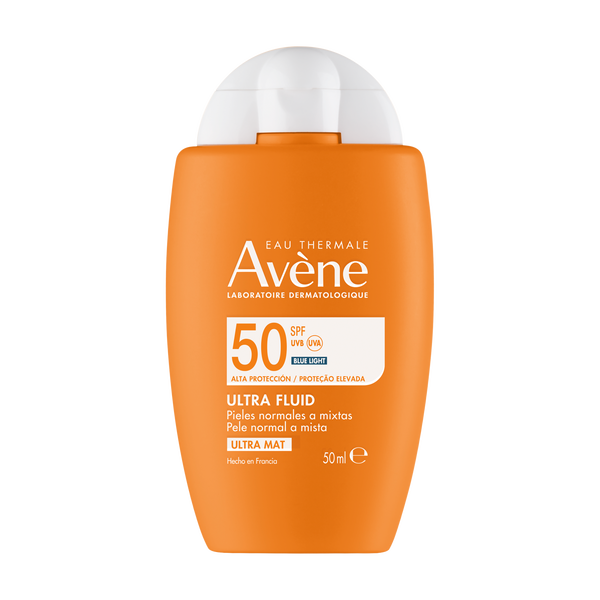 

Ультражидкий солнцезащитный крем для лица spf50+, 50 мл Avène