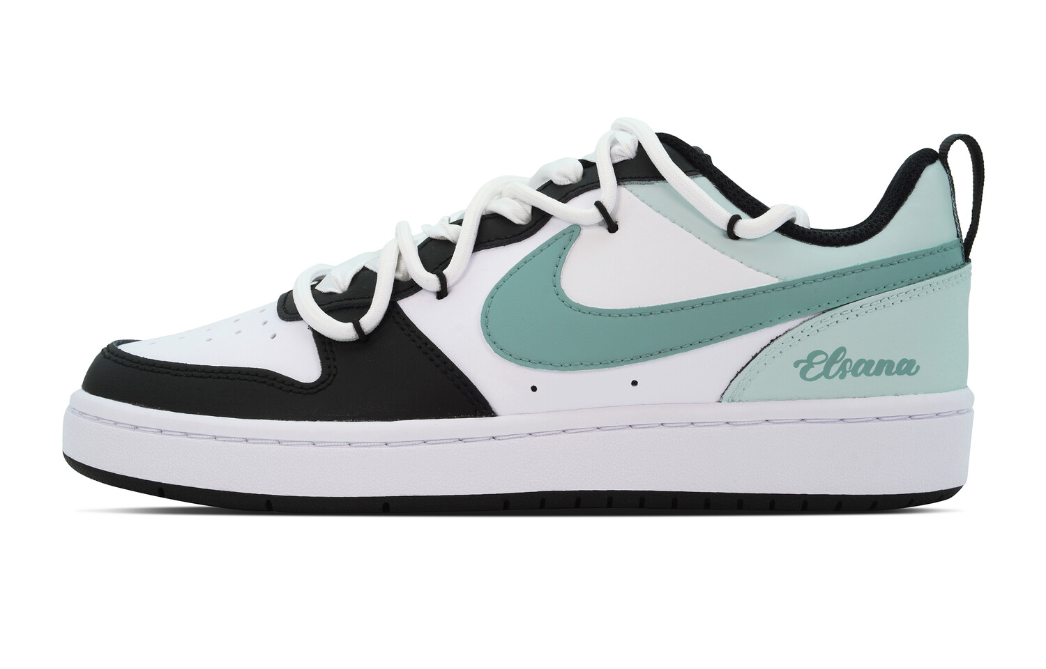 

Женские кроссовки для скейтбординга Nike Court Borough Low, White/Green