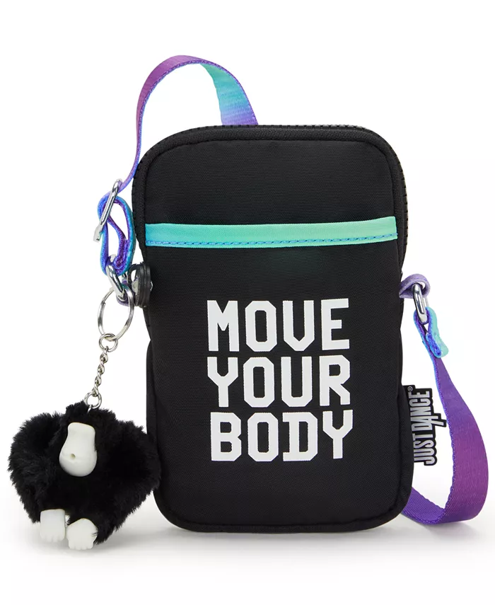 

X Just Dance Tally Crossbody Phone Bag Kipling, серый