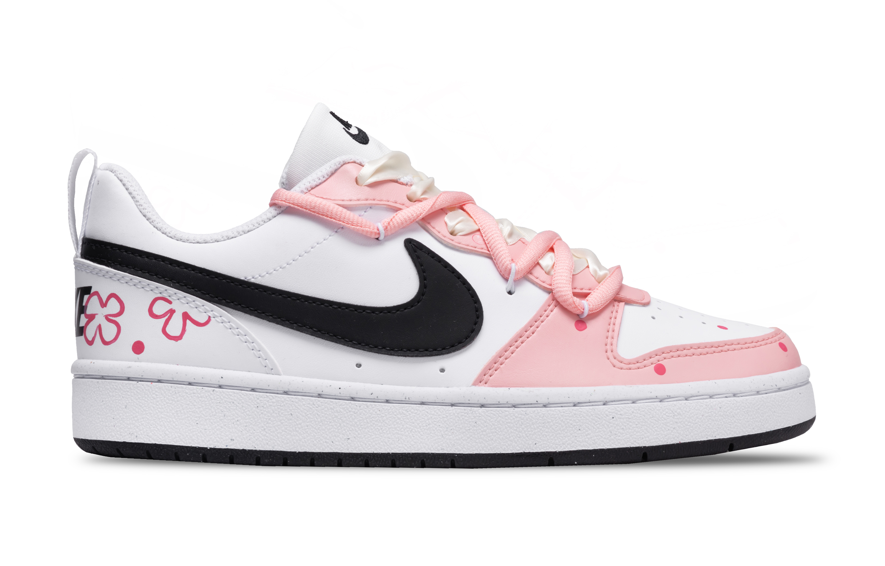 Кроссовки для скейтбординга Air Force 1 Wild, низкие, унисекс Nike, желтый/розовый — фото 3