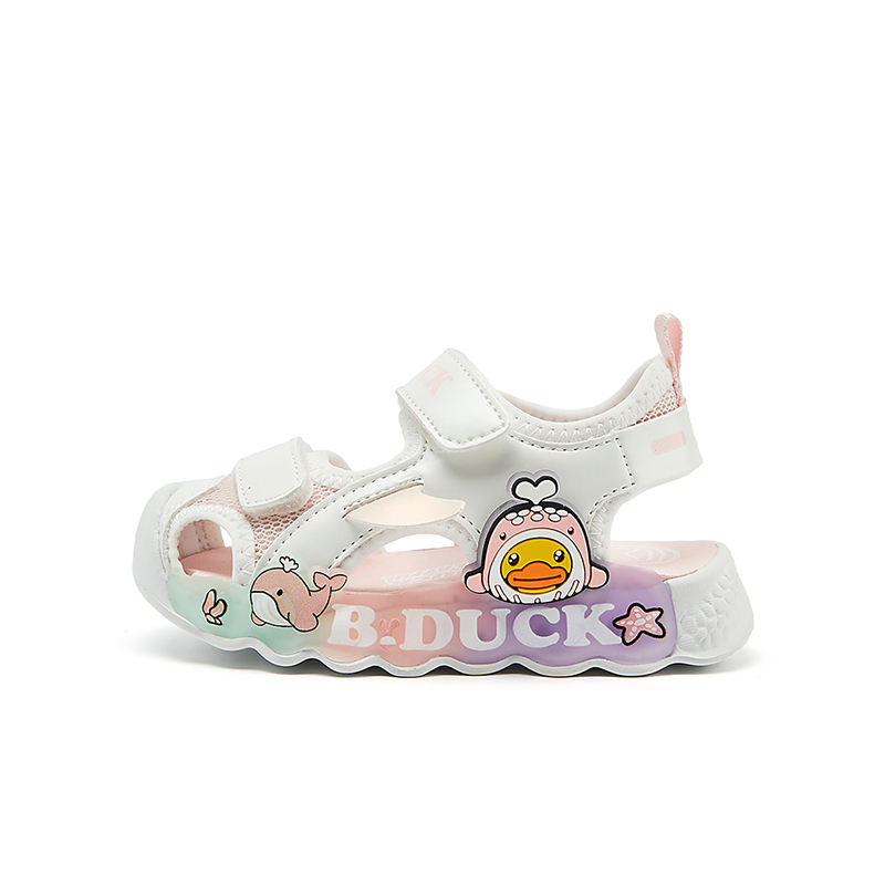 

B.Duck Желтые детские сандалии Duck устойчивые к истиранию дышащие легкие с амортизацией для детей от 3 до 7 лет