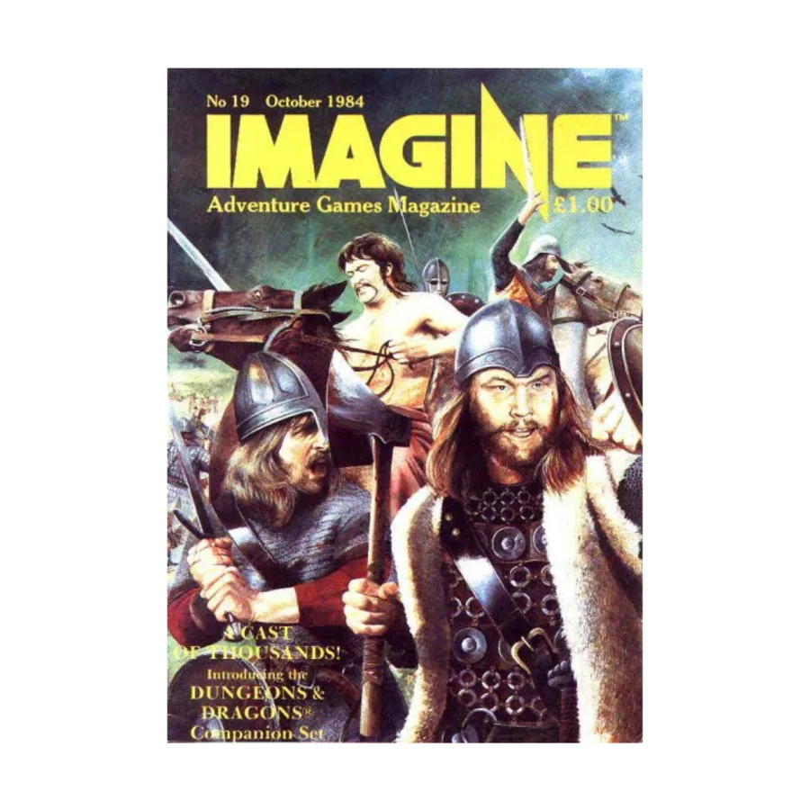 

Журнал #19 "D&D Module - Sinvel's Peril", Imagine Magazine