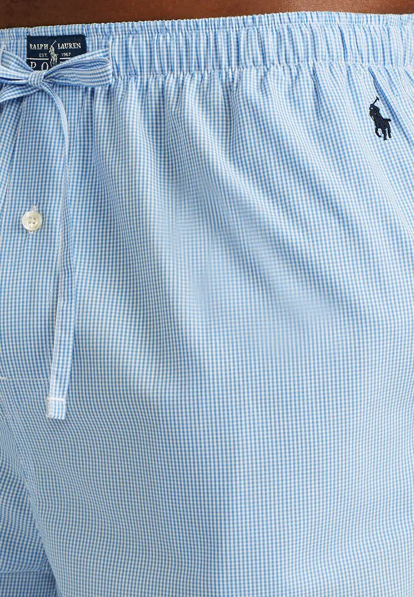 Пижамные длинные штаны, пижамные штаны Polo Ralph Lauren, Blue — фото 4