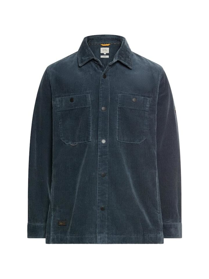 

Рубашка с длинными рукавами в тонированном синем цвете Camel Active