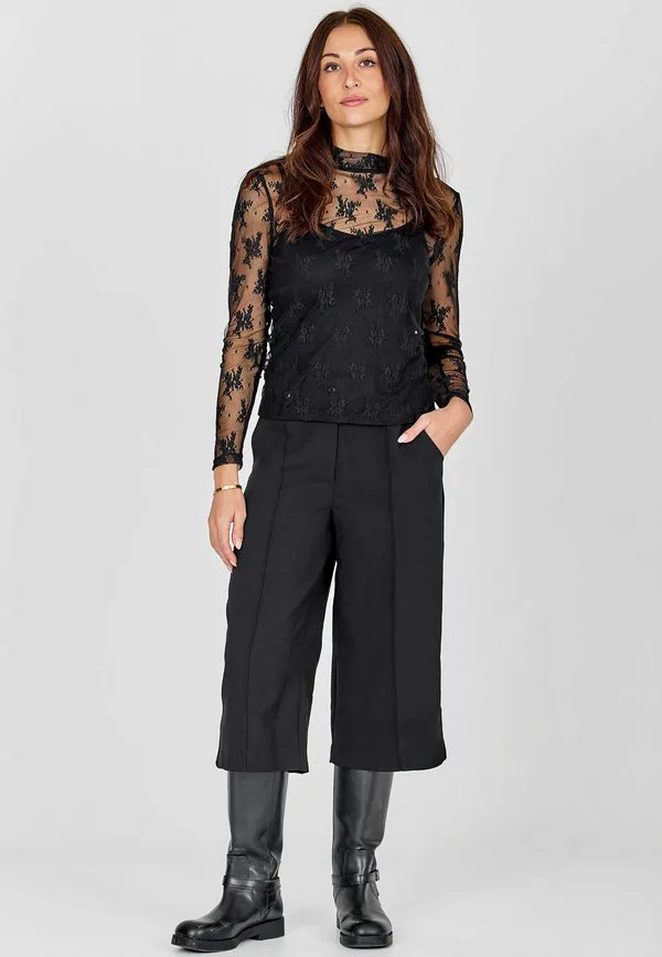 

Топ с длинными рукавами cheriese Nü Denmark, Black