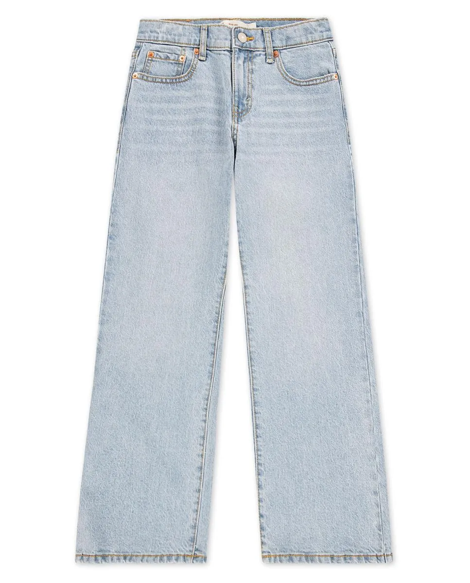 

Широкие джинсы Levis Premium для девочек с широкими штанинами Levi's, синий