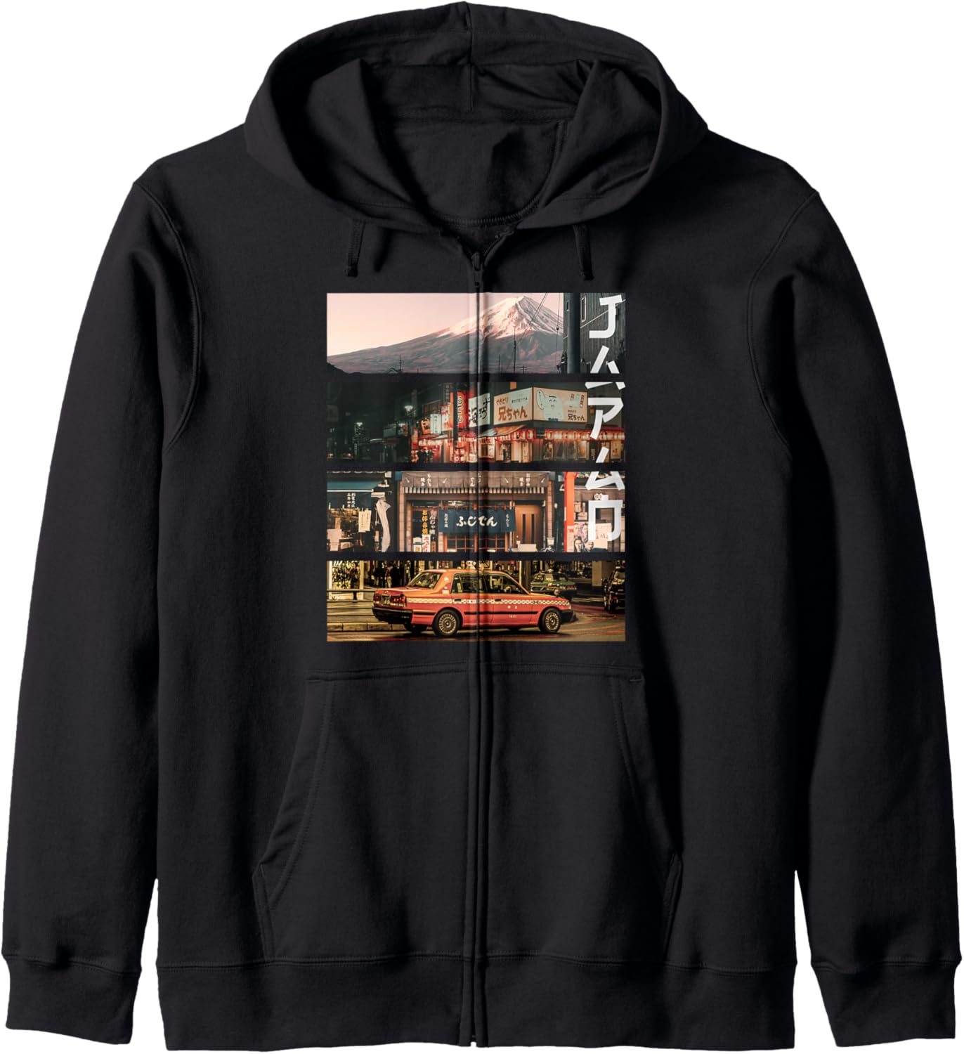 

Худи на молнии в эстетическом стиле VaporWave, Япония, 80-е, 90-е, Токио, Осака, уличная мода, черный, размер S Aesthetic Style Vaporwave Japan Designs