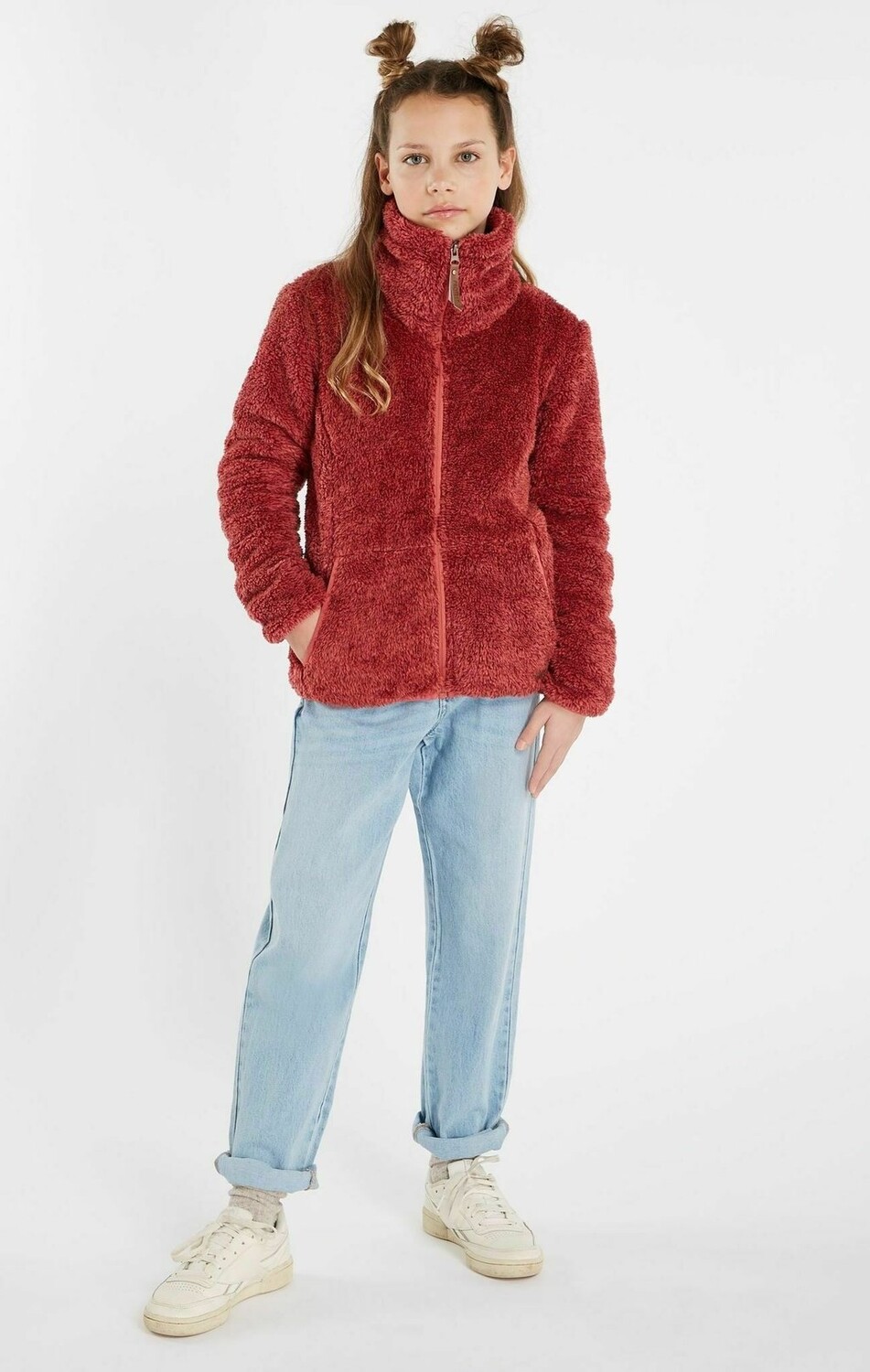 

Флисовая куртка Top Full Zip Top Riri Jr Protest, цвет rusticrust