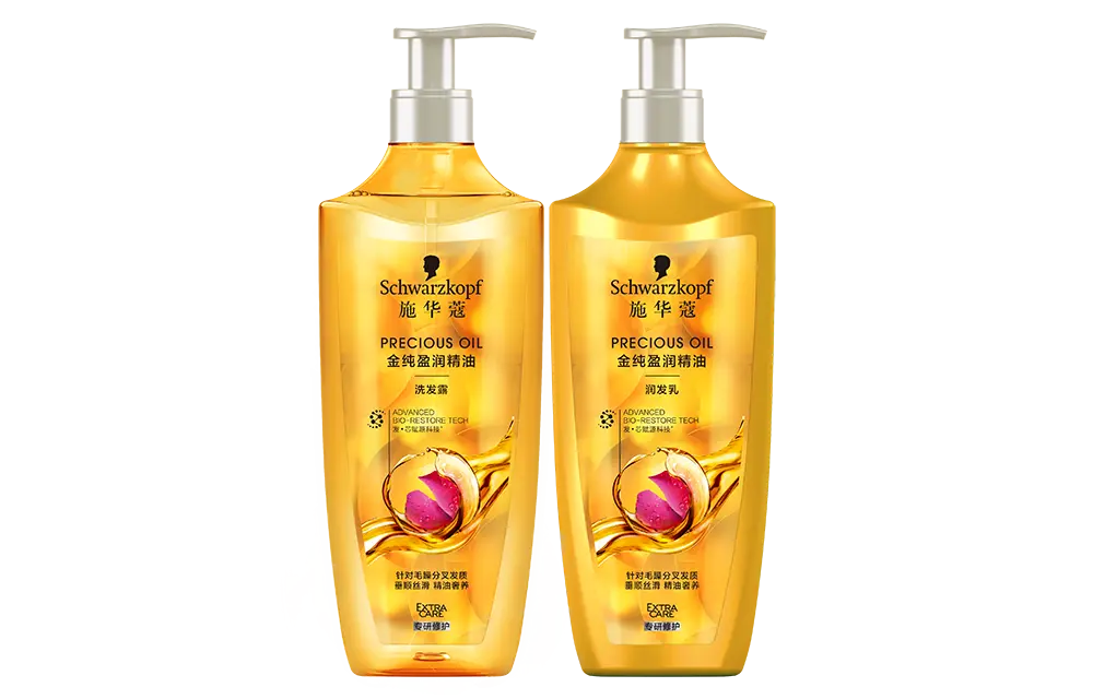 

SCHWARZKOPF Набор шампуня и кондиционера shihuakou golden pure с увлажняющим эфирным маслом для очищения и гидратации