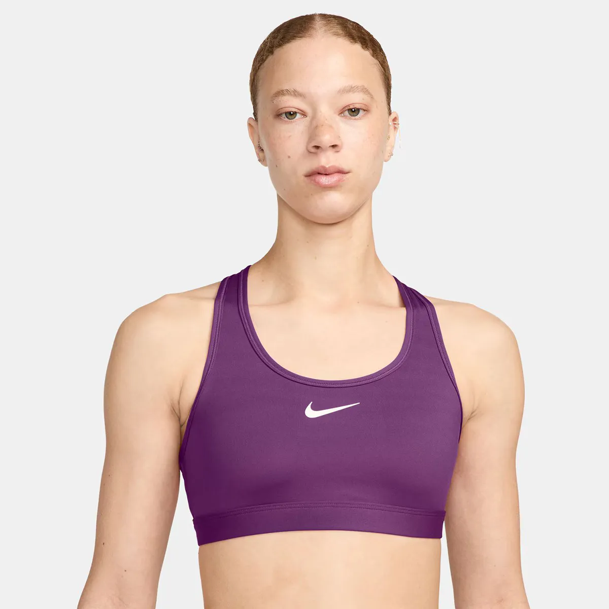 

Спортивный бюстгальтер Nike Women's Swoosh Medium Support, фиолетовый