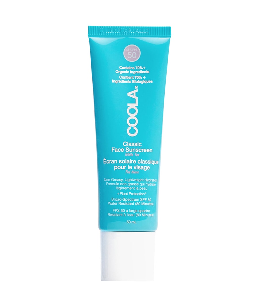 

Солнцезащитный крем COOLA Classic Face White Tea - SPF 50, 50 ml