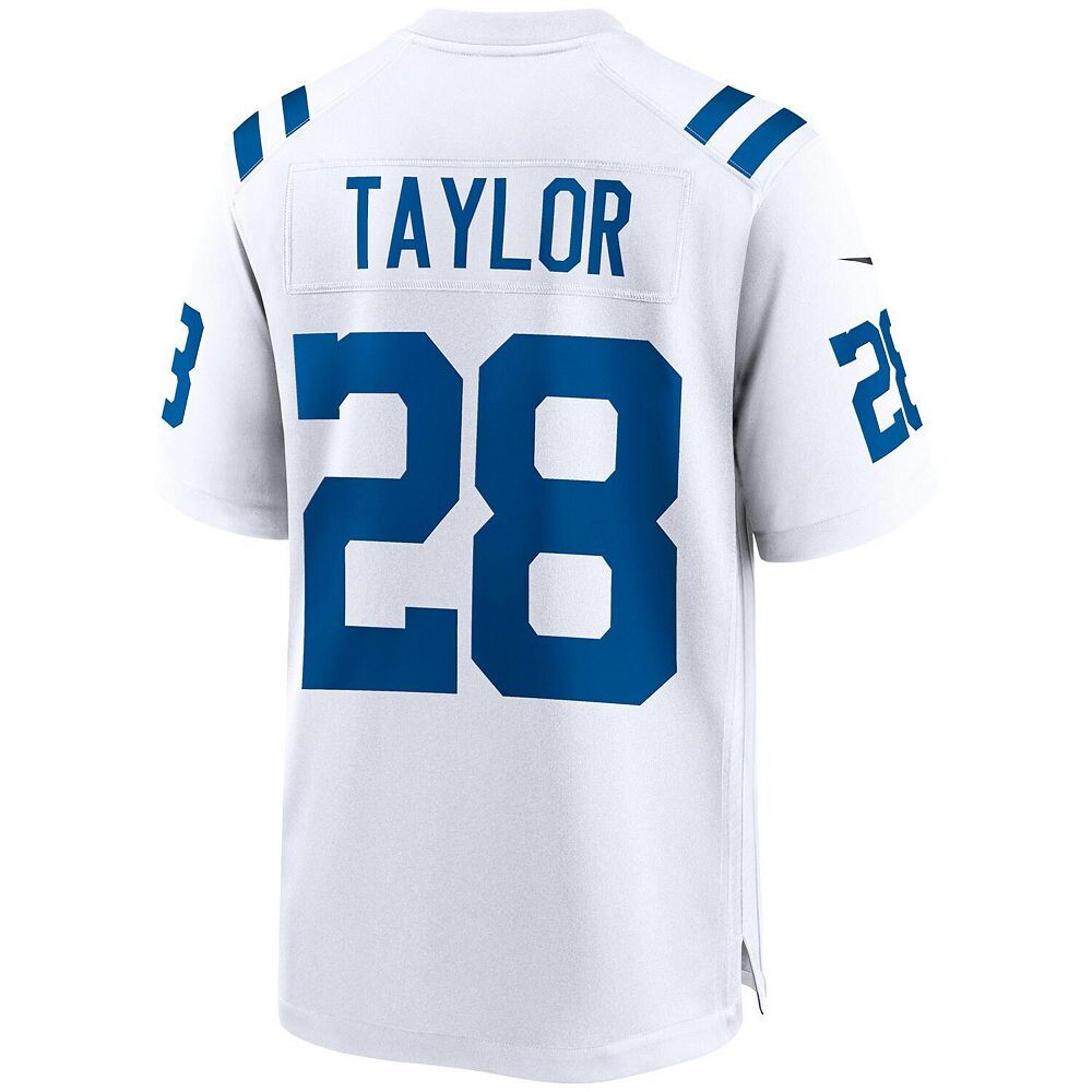 Мужская белая майка Nike Jonathan Taylor Indianapolis Colts Game, цвет Clt White — фото 4