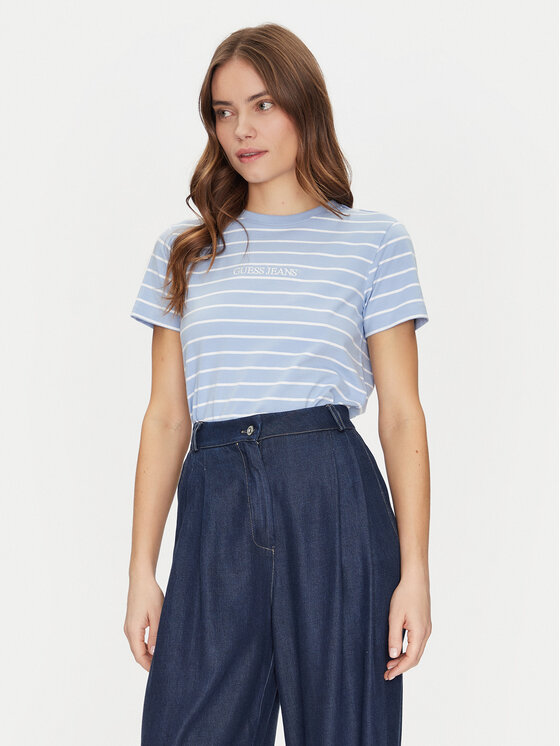 

Футболка обычного кроя W4BI53 KCIE1 Guess Jeans, мультиколор
