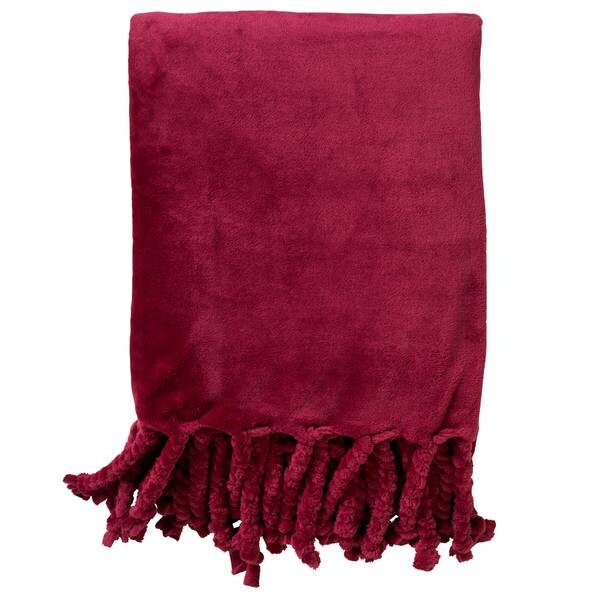 

Плед Dutch Decor Florijn, 200x200x150 см цвет pantone red plum