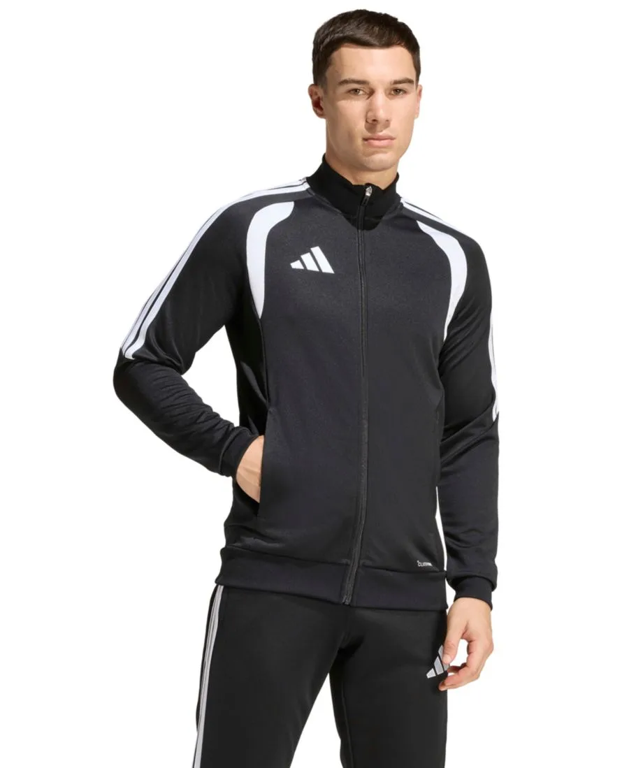 Мужская тренировочная куртка Tiro 26 League на молнии спереди Adidas, черный