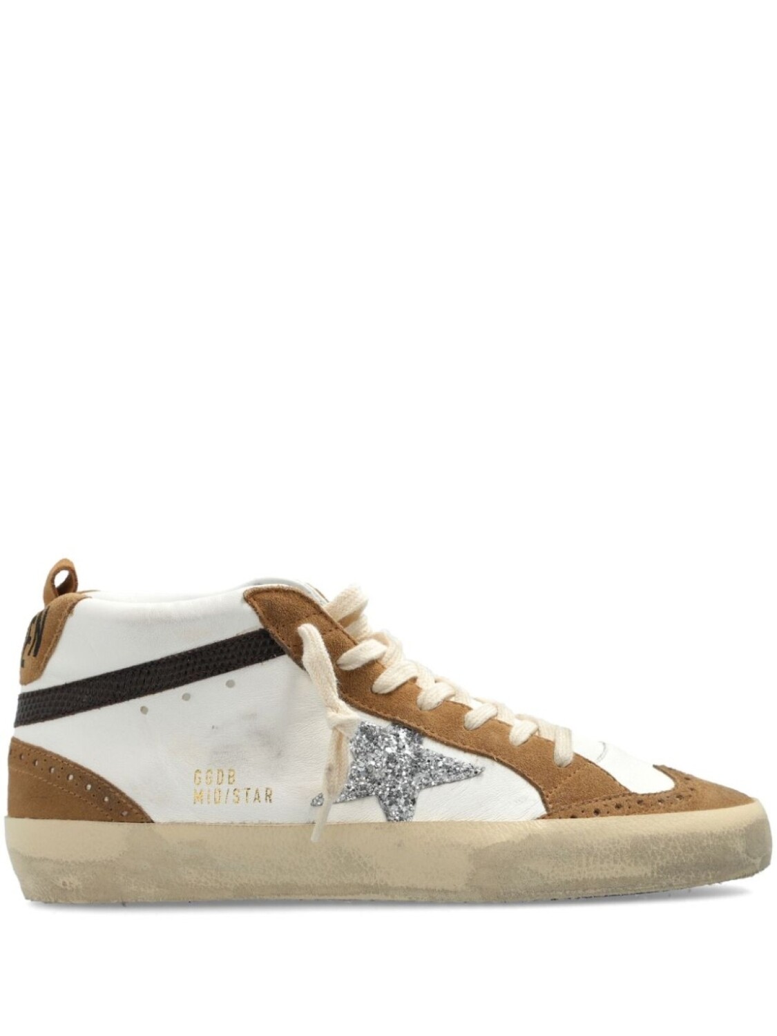 

Golden Goose кроссовки Mid Star Classic, коричневый
