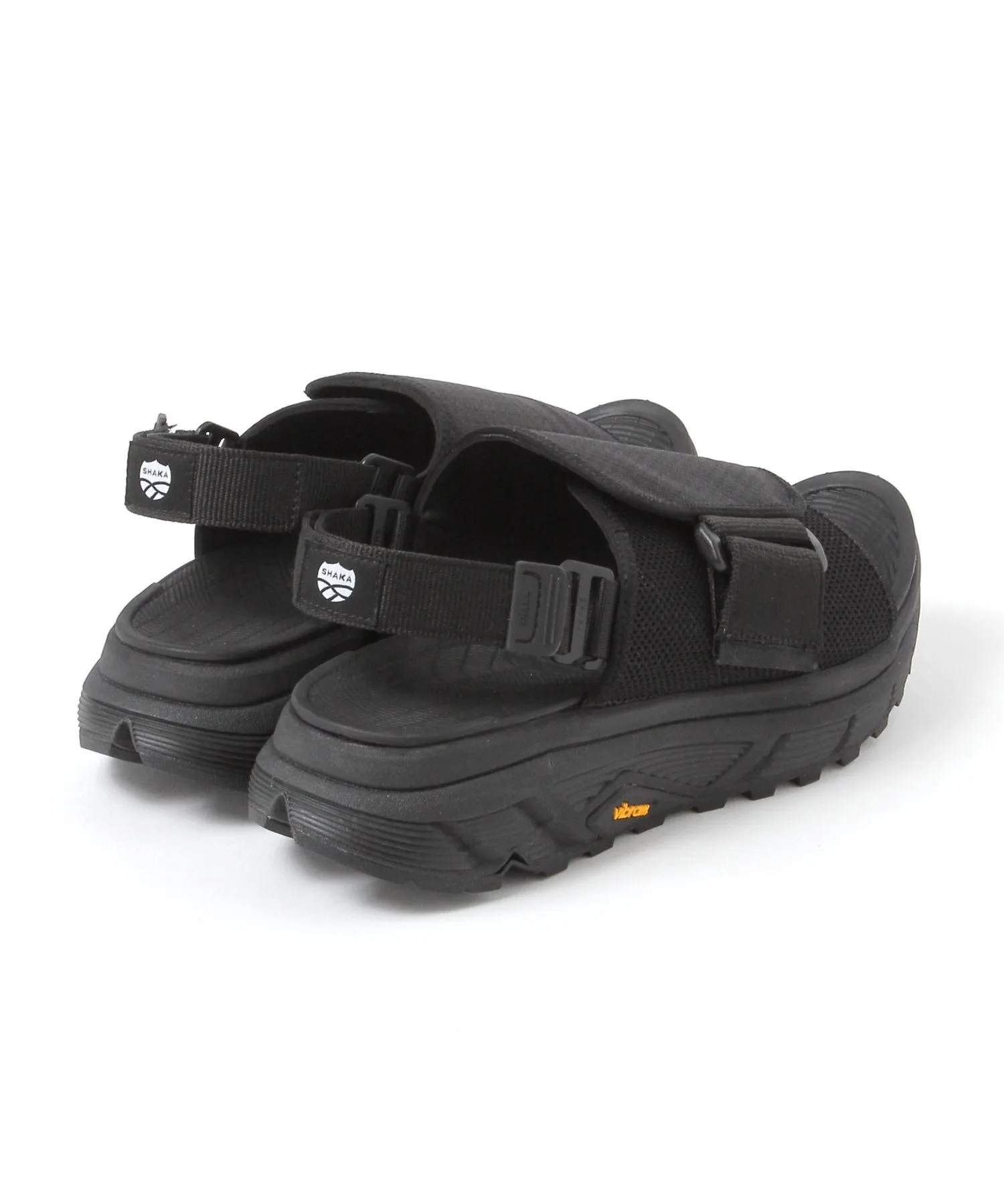 Спортивные сандалии с подошвой Vibram X-PACKER GEORGE'S SHAKA черные — фото 4