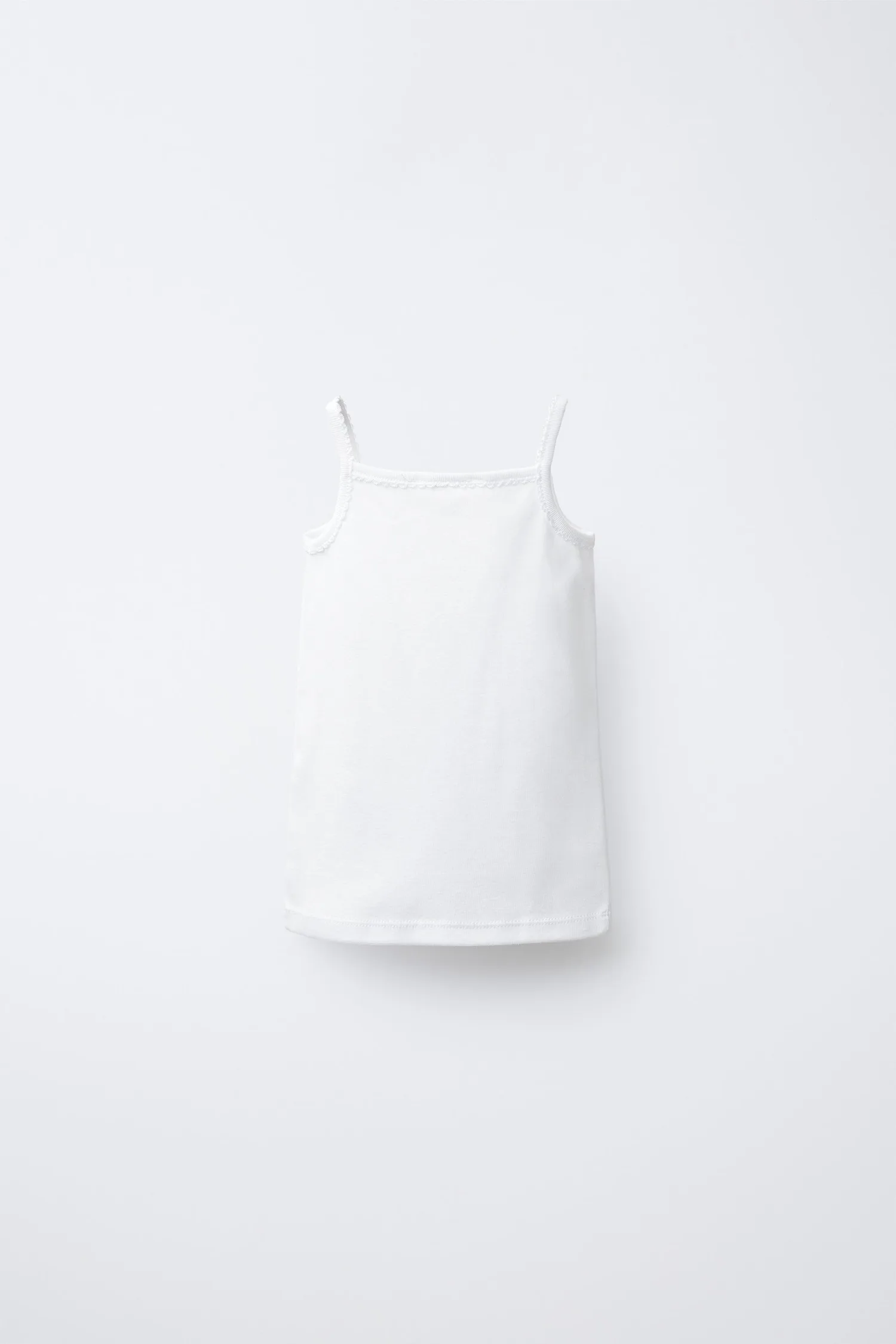 Комплект из 3 маек Zara, белый — фото 3
