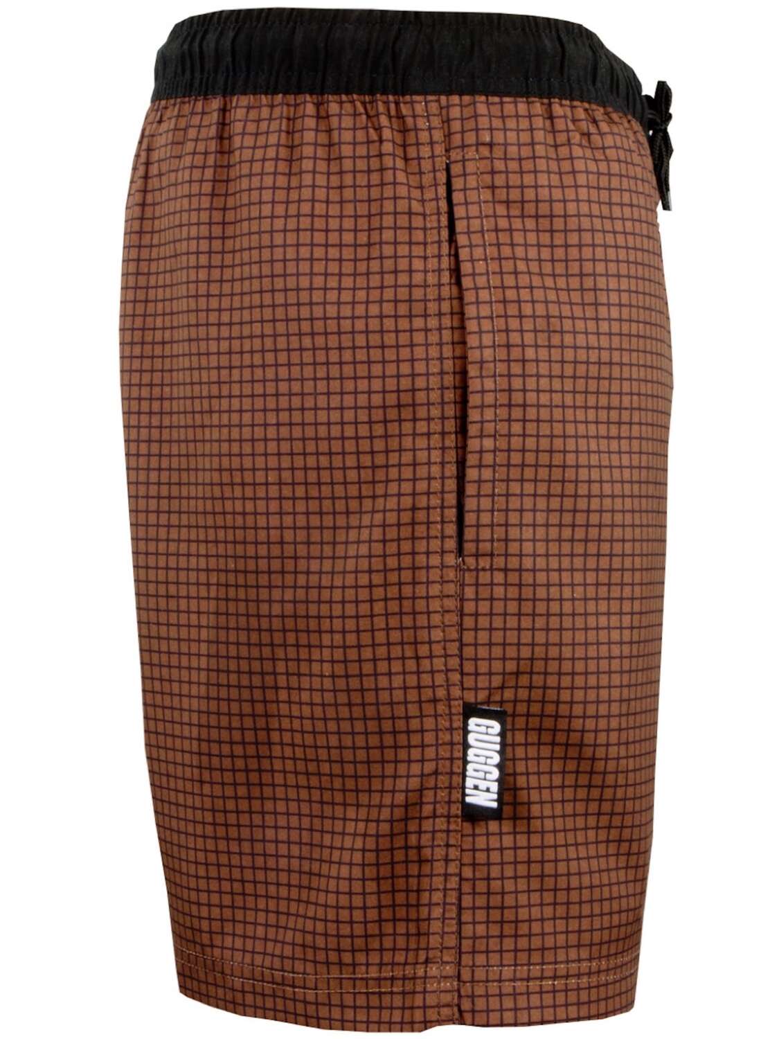 

Guggen Mountain Шорты Board Shorts 'Boardshorts Style 6' в коричневом цвете