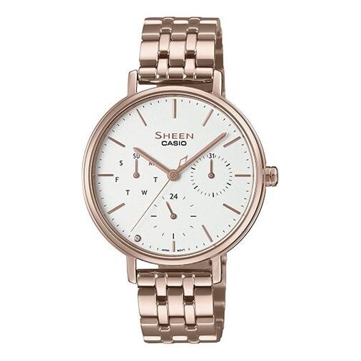 

Часы CASIO SHEEN Stainless Steel Strap Gold Analog, желтый