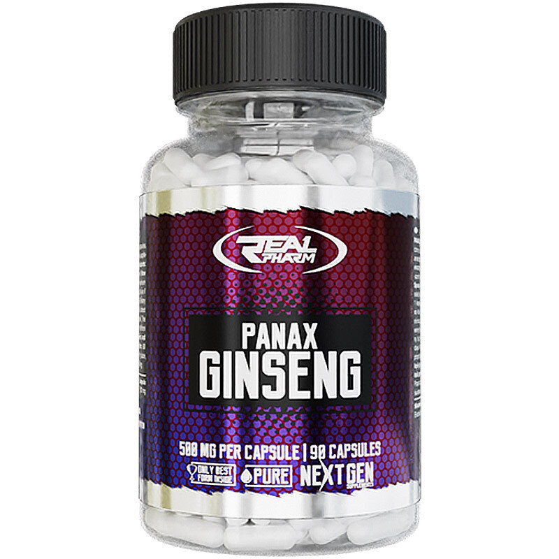 

Real Pharm Panax Ginseng 500Mg БАД, 90 капсул