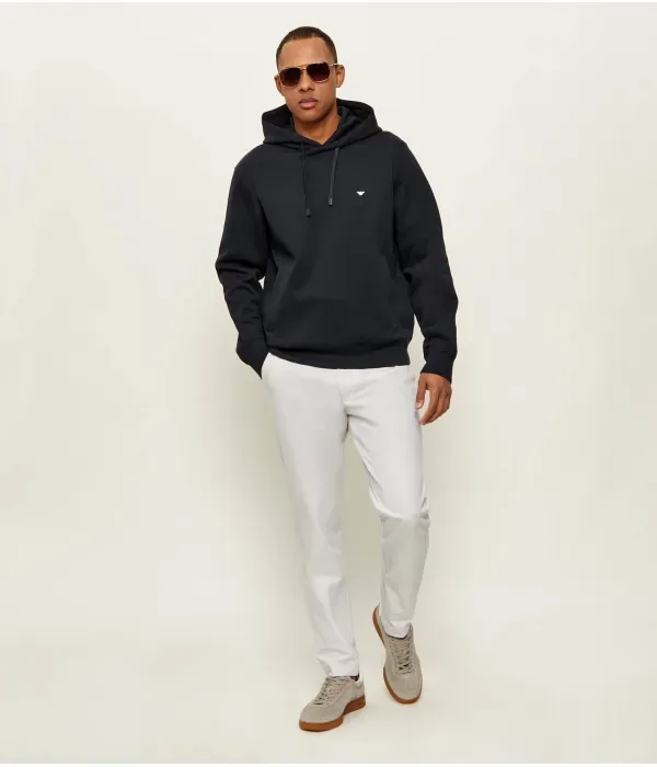 Толстовка regular fit Emporio Armani, темно-синий — фото 2