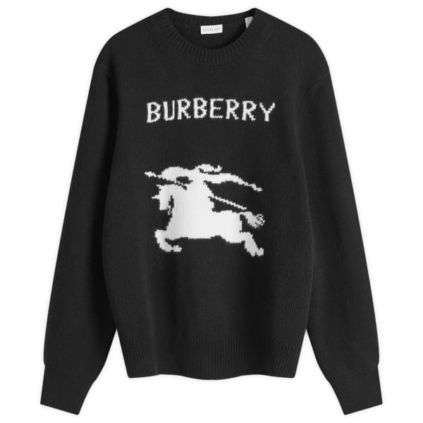 

Джемпер с логотипом Ekd Burberry, черный