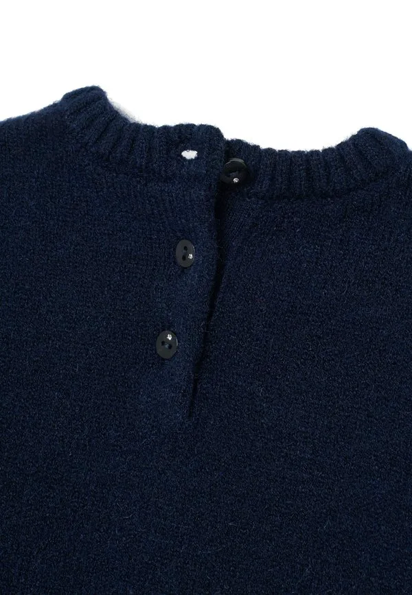 Свитер стандартного кроя с вышивкой Ovs, Dark Blue — фото 4