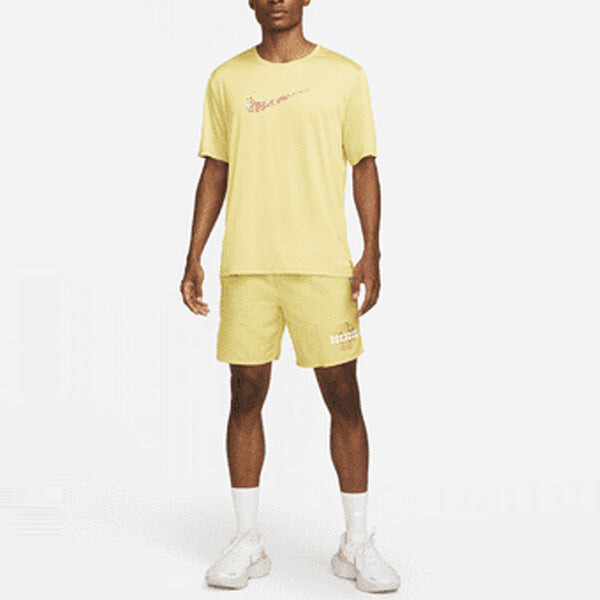 Шорты dri fit однотонные быстросохнущие дышащие шорты для бега Nike, мульитколор — фото 3