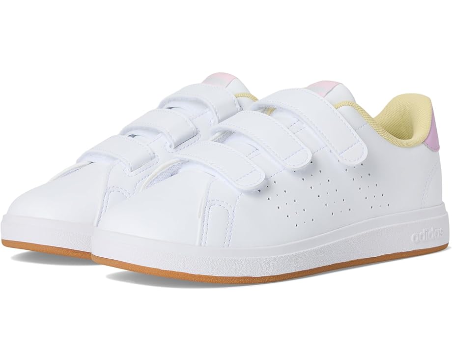 

Кроссовки adidas Kids Advantage Base 2.0 Sportswear Shoes, цвет White/Bliss Lilac/Clear Pink