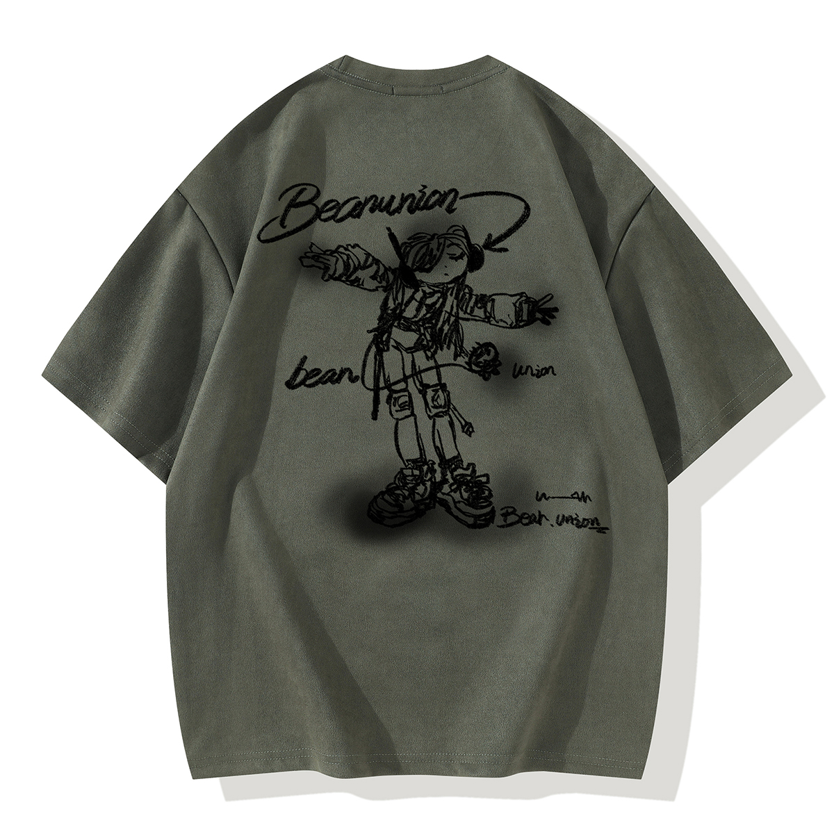 

Футболка унисекс BEAR UNION, Army Green